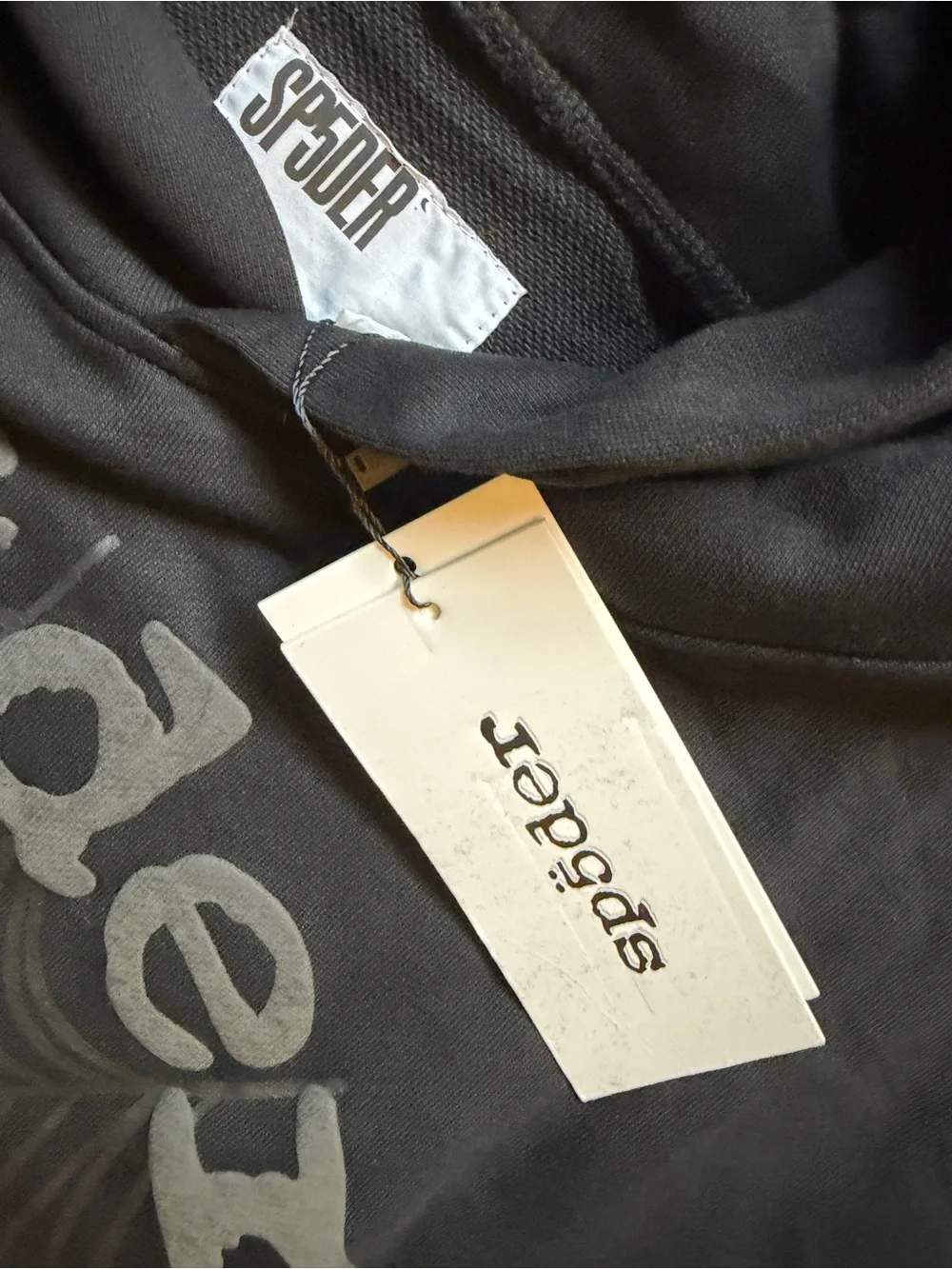 Men's XL Black Sp5der  Hoodie